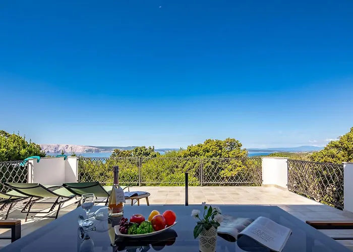 Apartmán Hidden Pool House With Sea View - Happy *