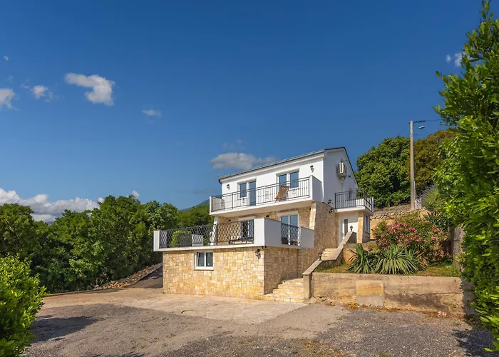 Hidden Pool House With Sea View - Happy Klenovica